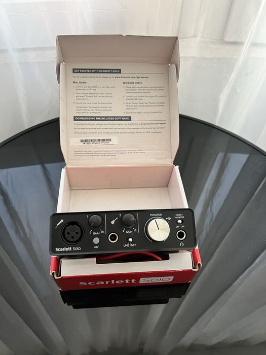 Scarlett Solo 2nd Gen