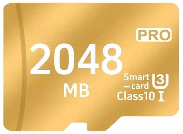 MicroSD 256Mb-2Gb Official PRO 2025. (Original)