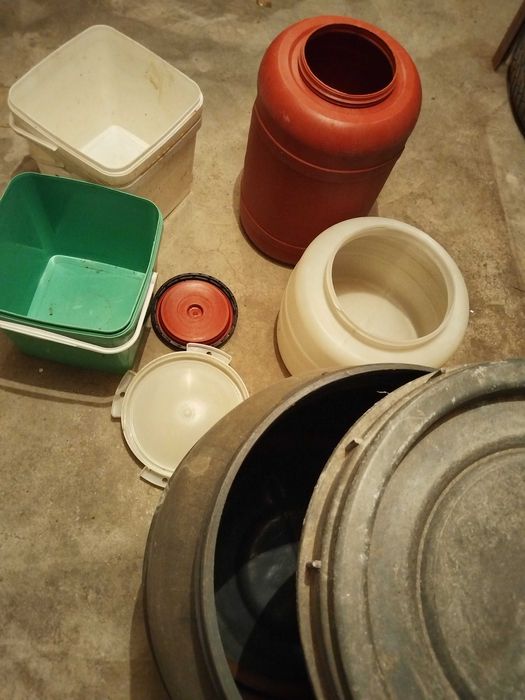 Бидон с капак на резба 70 литра и други