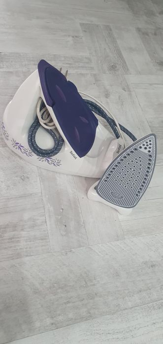 Statie de calcat Tefal Easy Pressing GV5245, Ultragliss, 4.5 bar, Alb/