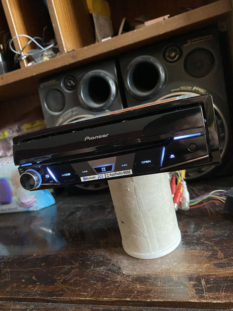 Pioneer AVH-X7700BT - ВИСОК КЛАС - DVD USB Bluetooth cd плеър сд радио