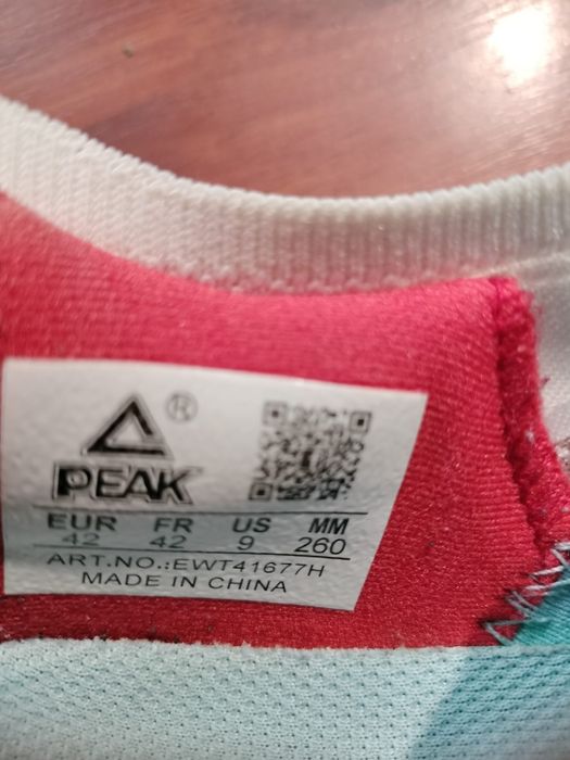 Pantofi sport Taichi 6.0 TeamRomania PARIS24 albastru/rosu uzați 
220