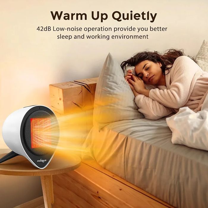 FRAXINUS Керамичен вентилаторен отоплител,900W/1500W