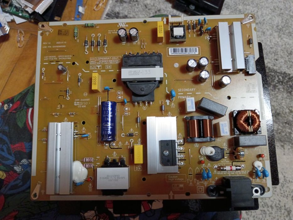 Sursa alimentare LGP6065AT-22U1 TV LG 65 inch