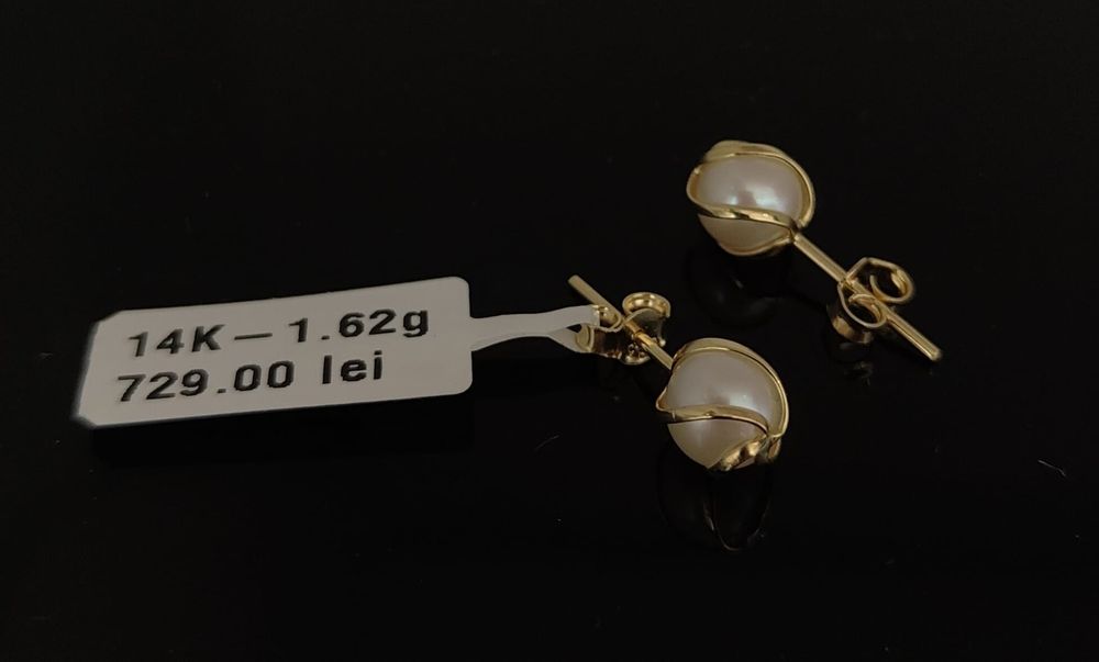 Cercei aur 14k 1.62gr