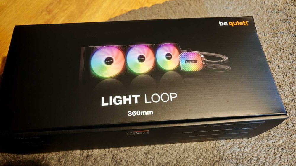 Водно охлаждане be quiet! LIGHT LOOP 360mm AM4/AM5