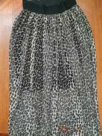 Vand fusta animal print cu elastic