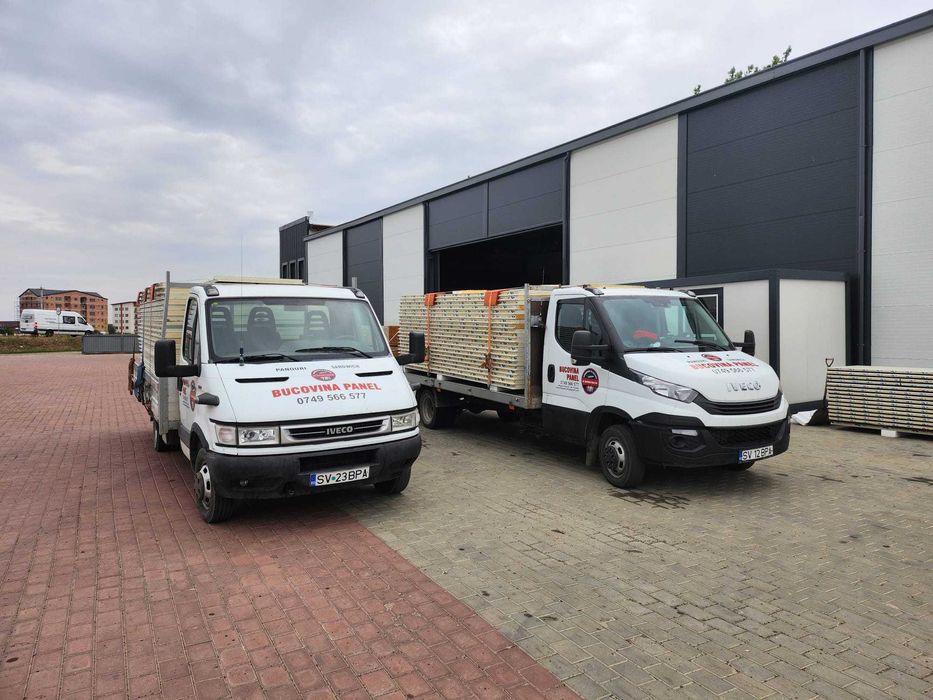 Panouri sandwich termoizolante / tabla cutata / distantiere cofraj