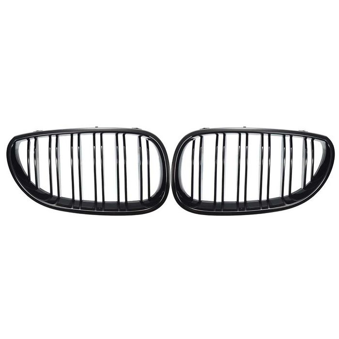 Negru Lucios Grile Nari Duble M Bmw E60 E61 2003-2010 Piano Black M5