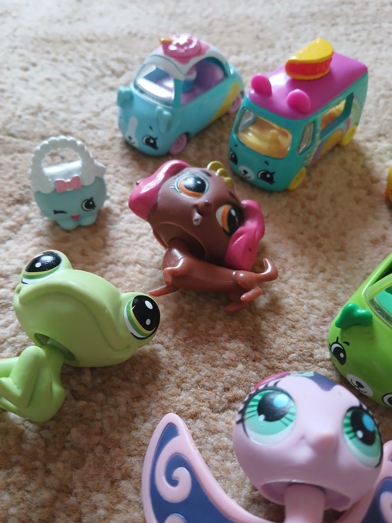 Jucarii, shopkins cutie cars si littlest pet shop LPS