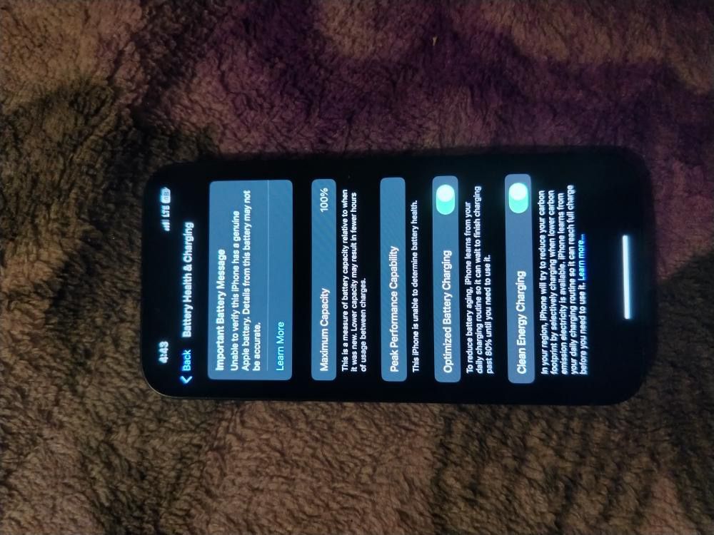 se da iphone 13 cu bateria 100 perfect functional
