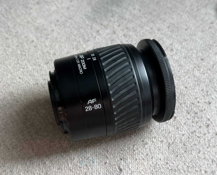 Obiectiv Minolta AF Zoom 28-80mm f 3.5-5.6 Macro Montură A Made Japan