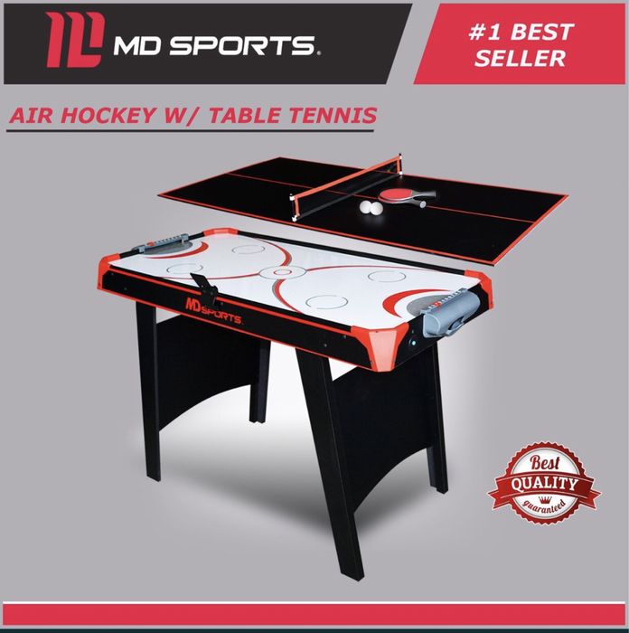 Теннисный стол аэрохоккей 2в1