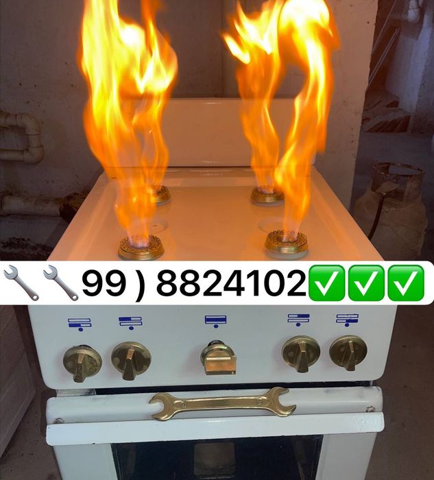 Remont Gaz plita alo