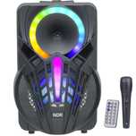 Караоке Тонколона NDR-P08 с Bluetooth , микрофон и Цветомузика