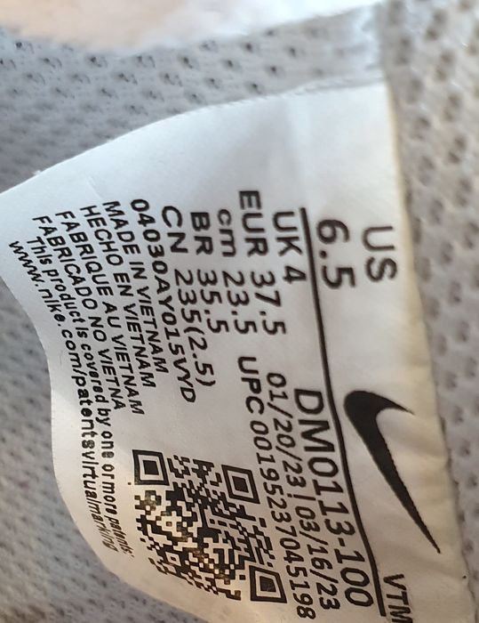 Nike originali mas 37,5