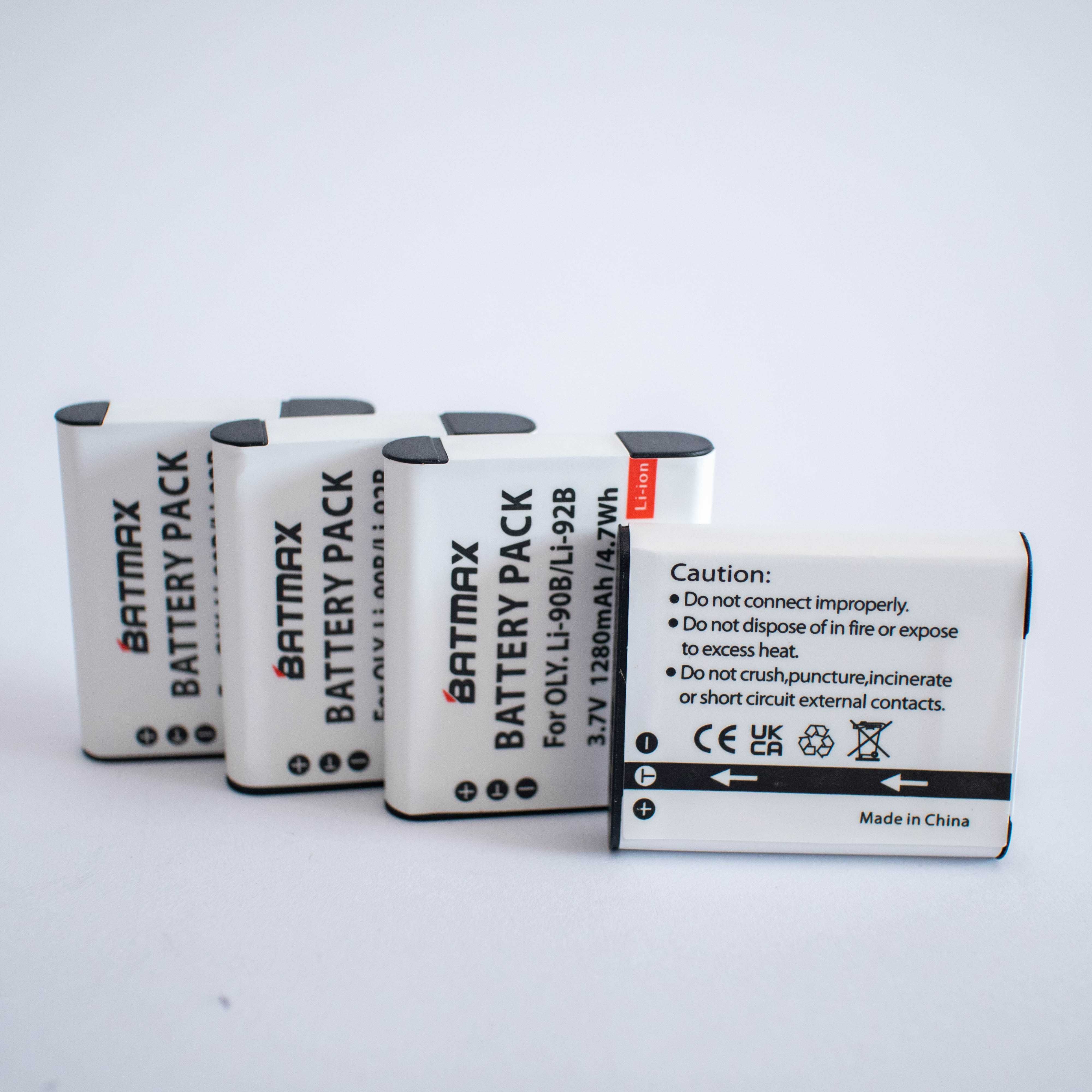 LI-90B / LI-92B батерия за Olympus Tg-6 , TG-4 , SH60  , XZ-2 iHS