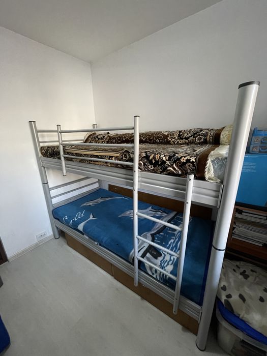 Pat supraetajat cu saltele incluse