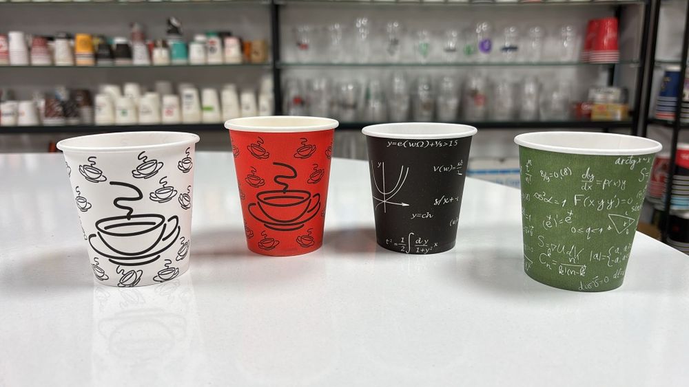 Картонена чаша 7 oz