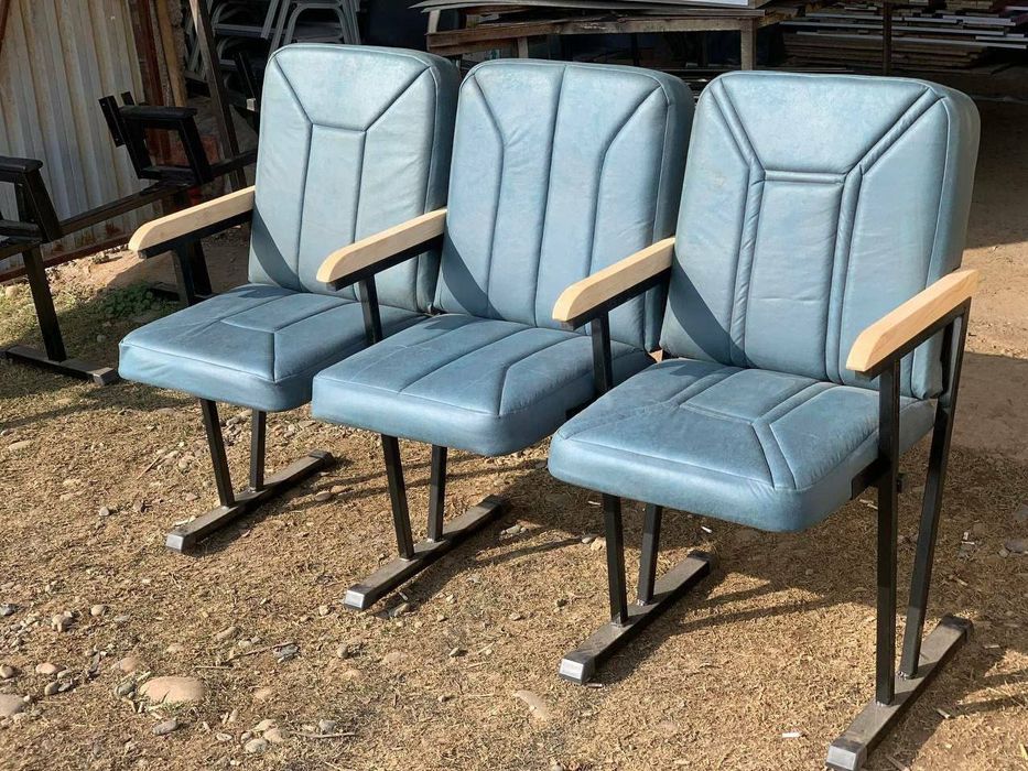 Скамейка трёхместный для ожидания зала