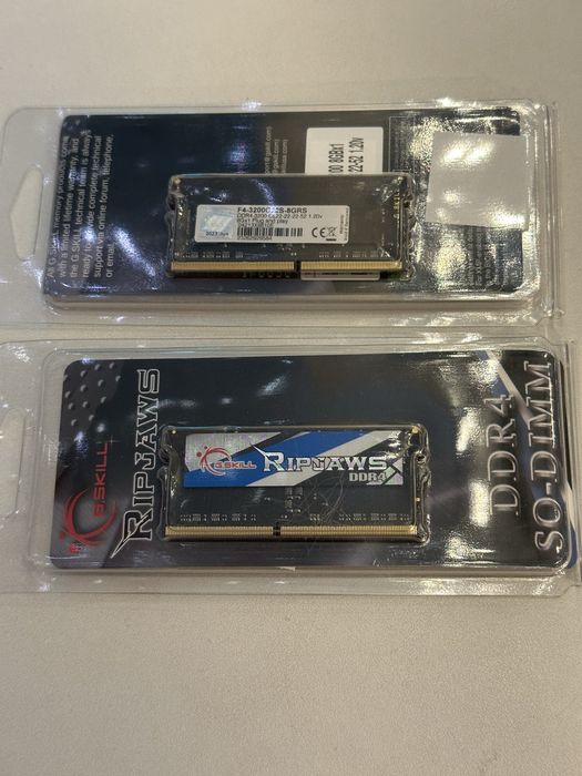 ОЗУ ddr 4 / G.SKILL RipJaws 8гб (2шт)