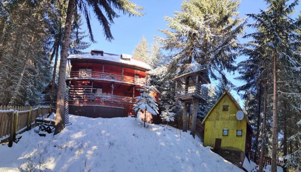 Cabana de închiriat, LIBERA de Revelion. La 10 minute de Buscat.