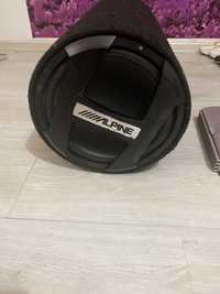 Subwoofer alpine + statie 400 de watii