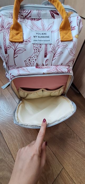 Раница infant joy за бебешки принадлежности