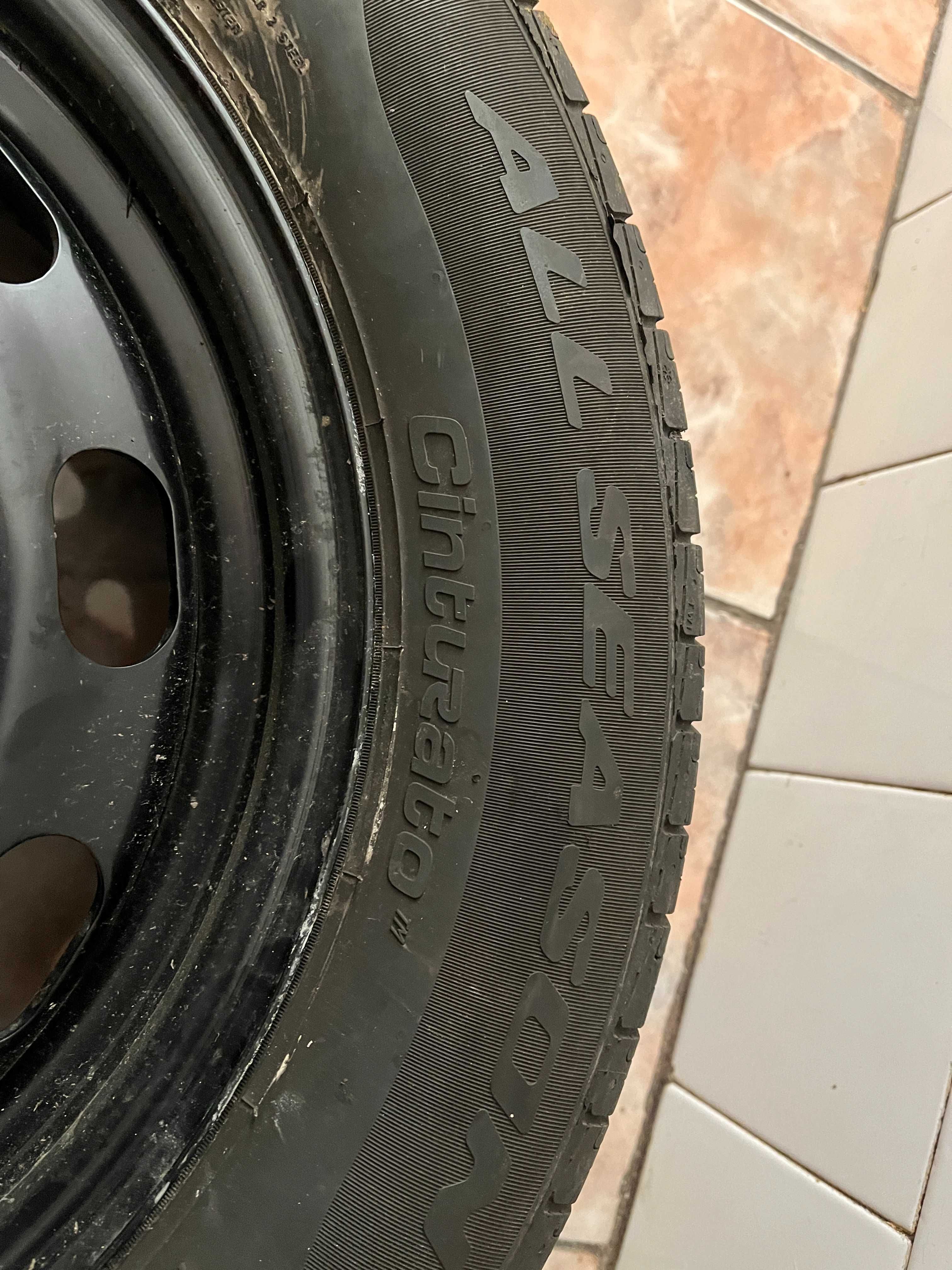 Roata de rezerva Audi A3 8L cu janta de otel si cauciuc Pirelli