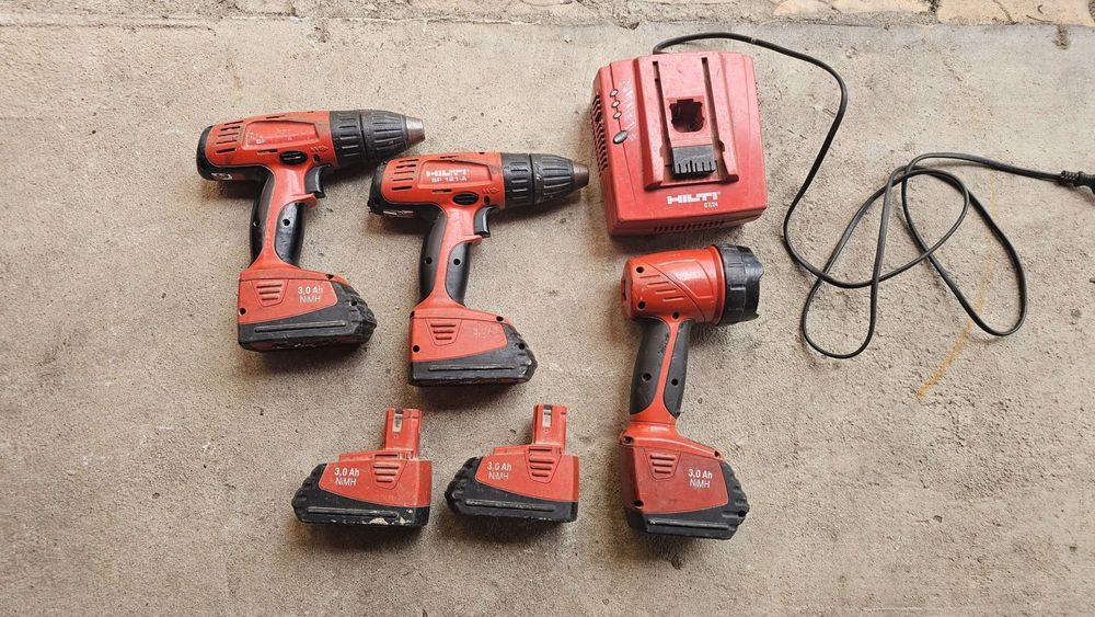 Hilti nu DeValt nu Makita nu Bosh set