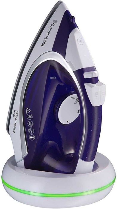Безжична ютия Russell Hobbs Supreme Steam със станция, 2400W, 135г/мин