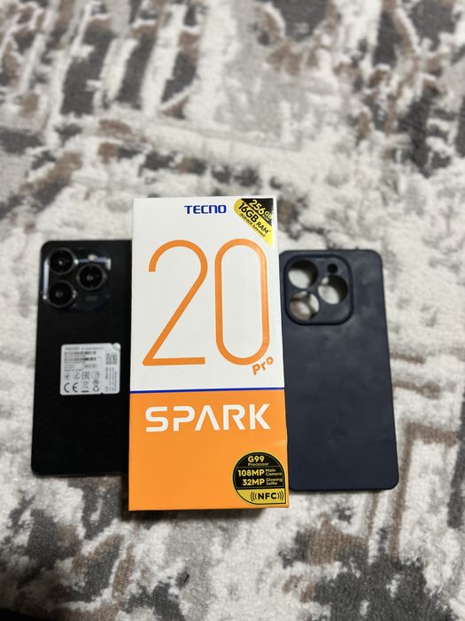 Срочна продается TECNO SPARK 20Pro 256/16RAM