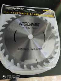 Disc lemn diamant 230 mm