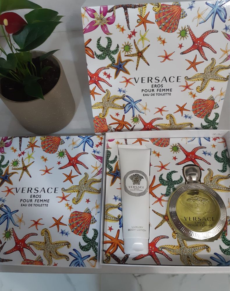 Vand set Versace EROS parfum si lotiune corp