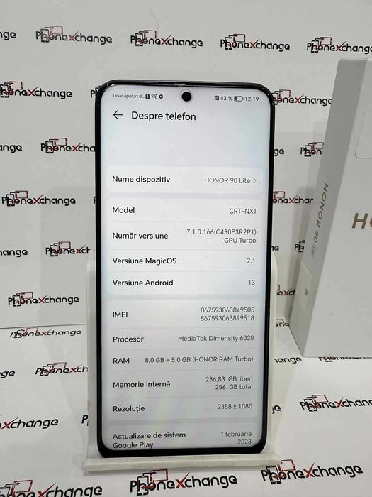 Honor 90 Lite Black 256/8GB