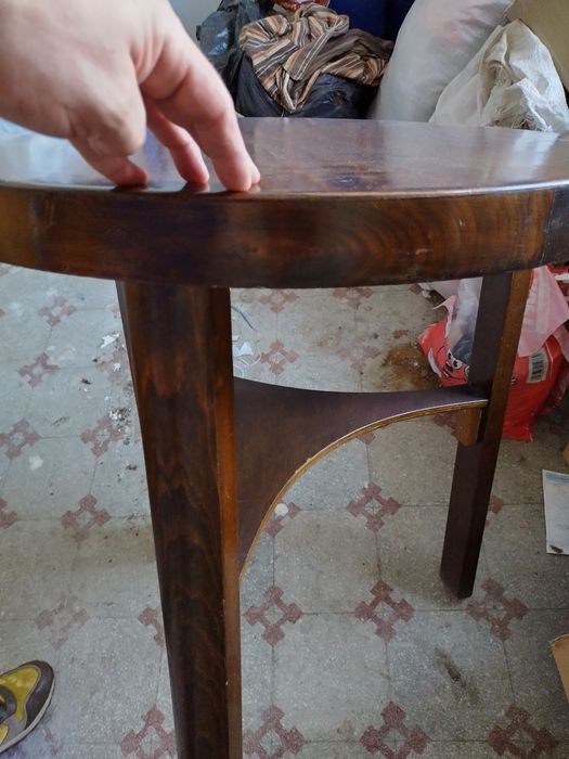 Masa vintage din lemn/artdeco