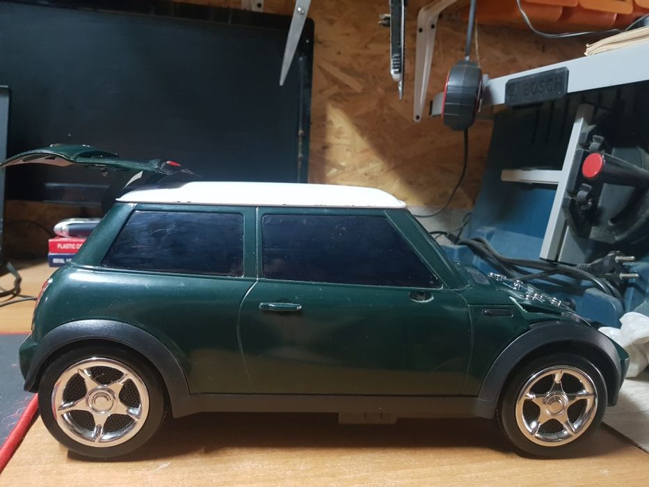 Macheta Mini cooper stație audio