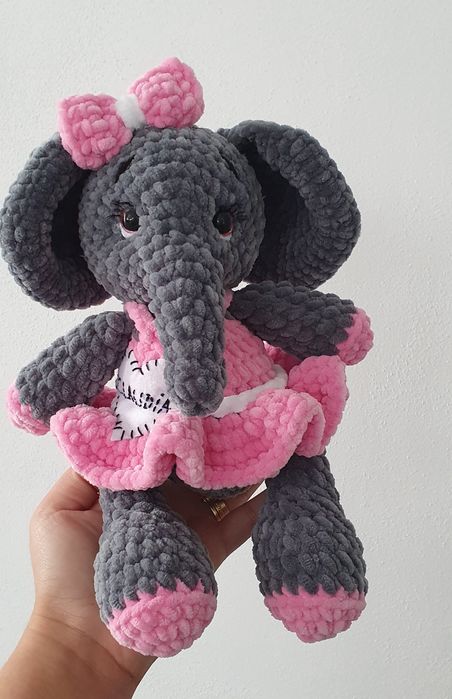 Jucarii crosetate, fir catifea, handmade, personalizate