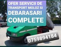 Debarasari apartamente,transport moloz,mobila veche