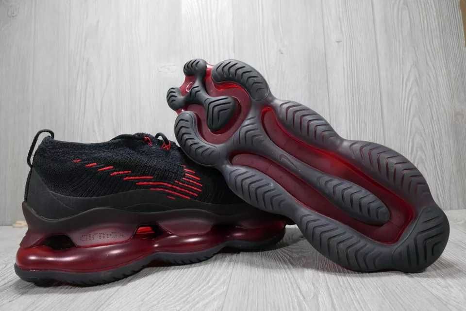 Обувки NIKE / Air Max / Scorpion Flyknit Black and Red 2022 + КУТИЯ