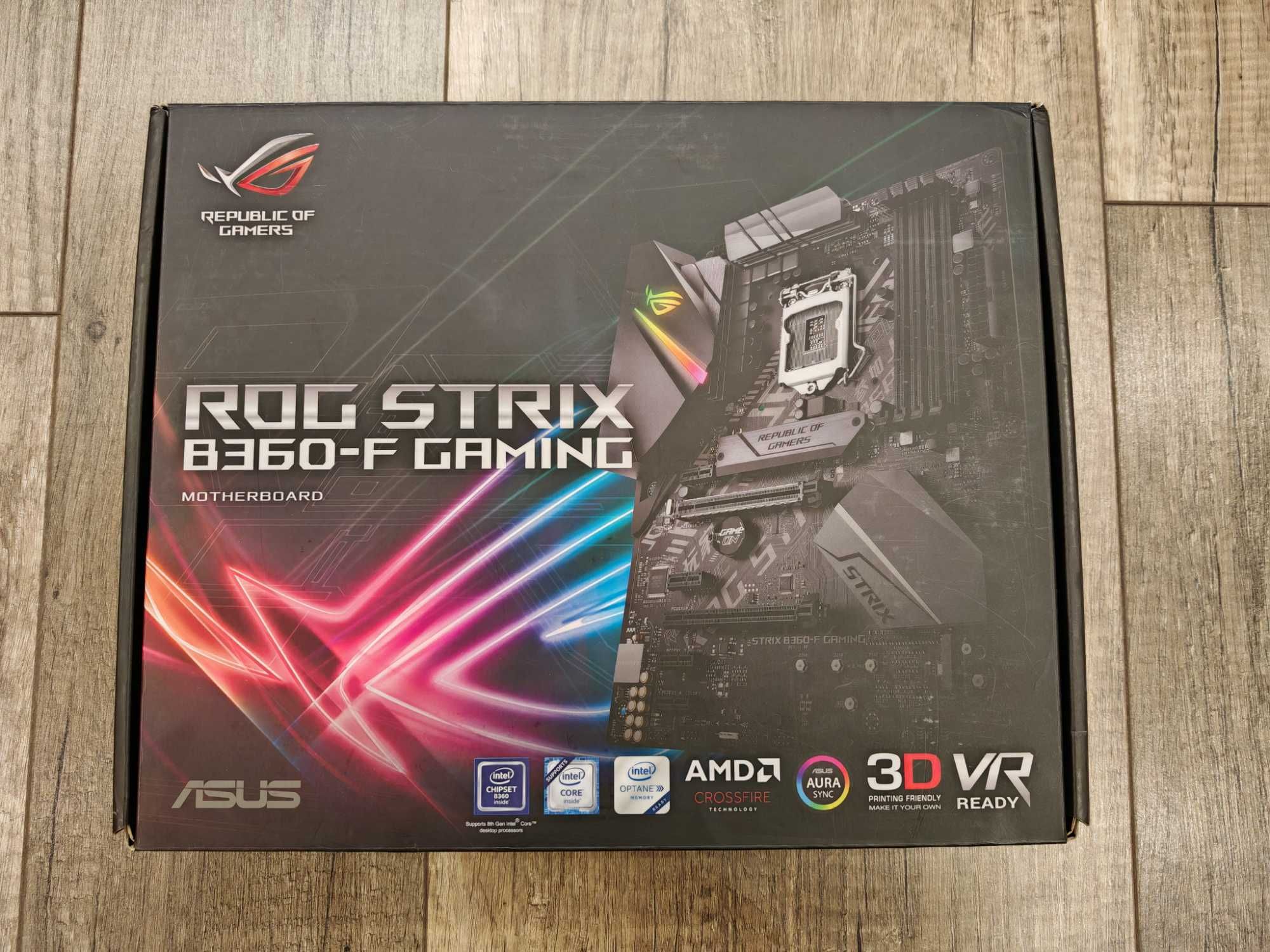 Дънна платка / Motherboard ROG STRIX B360-F GAMING / LGA1151