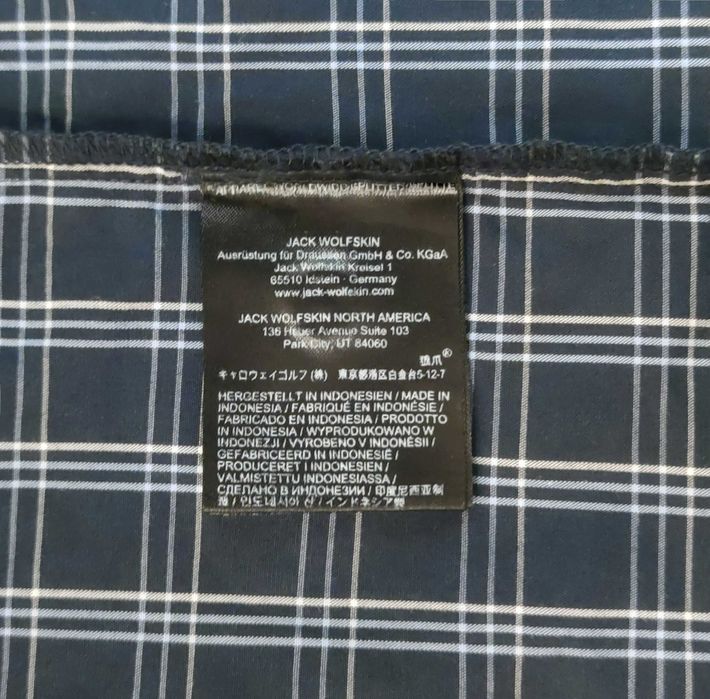 Camasa Jack Wolfskin - Outdoor Dark-Blue