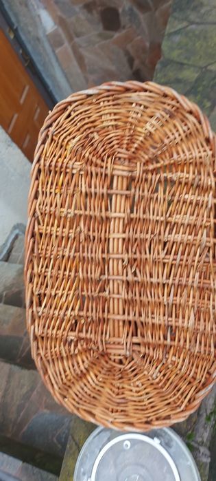Стара ръчно плетена кошшница