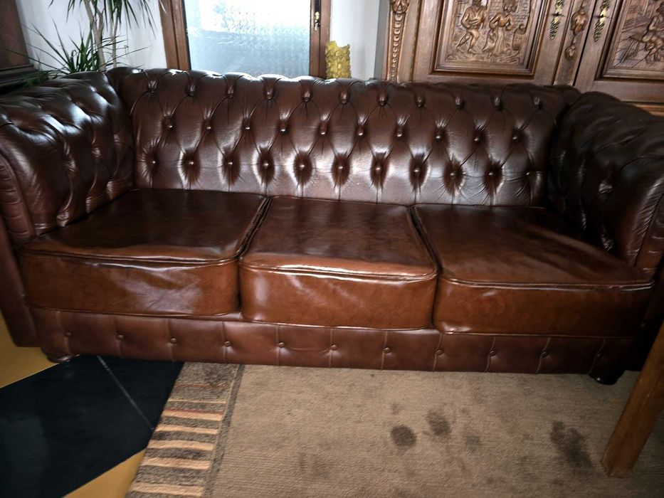 Set canapele CHESTERFIELD 3+3 original UK