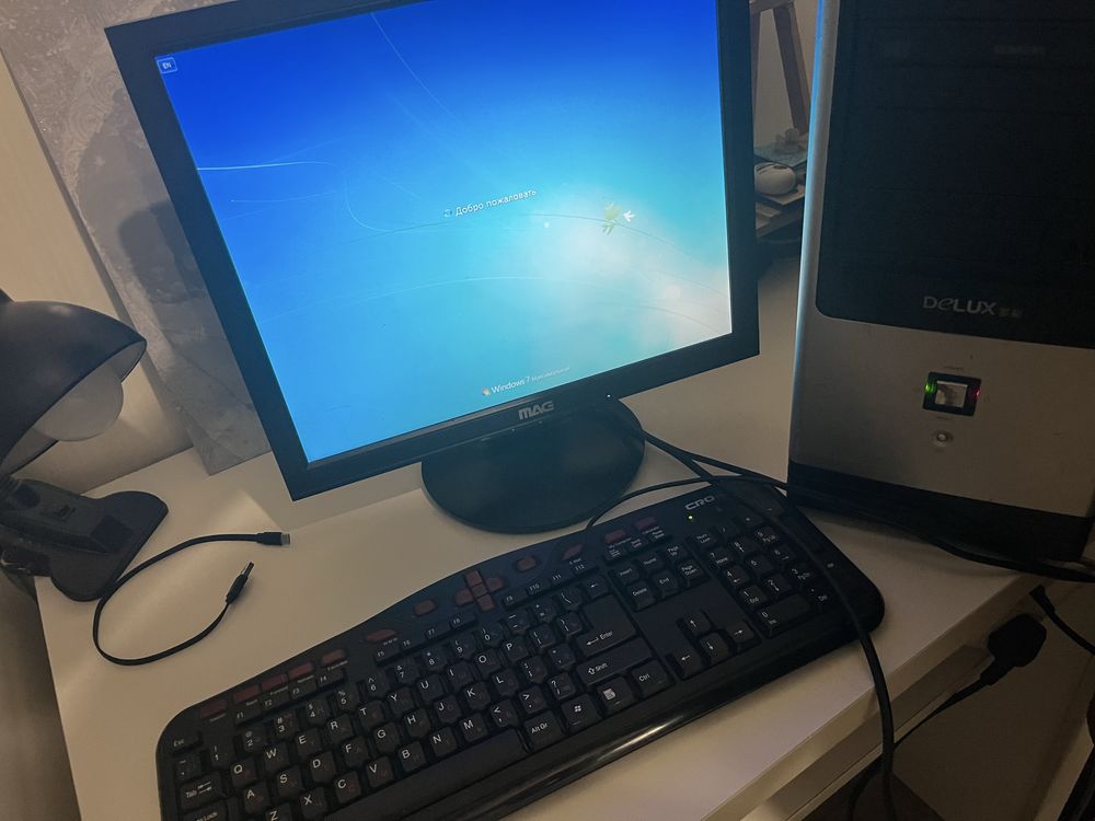 Продаю рабочий компьютер в сборе | Windows 7 Pro