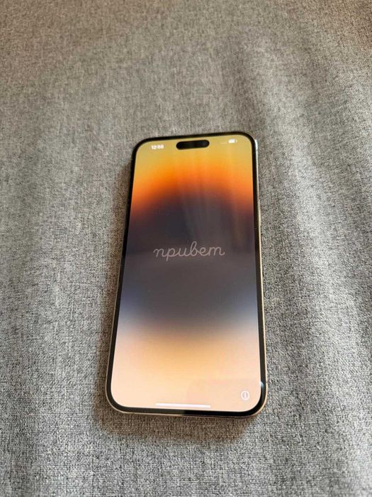 Iphone 14 PRO MAX 128 GB 90 с % капацитет на батерията златен