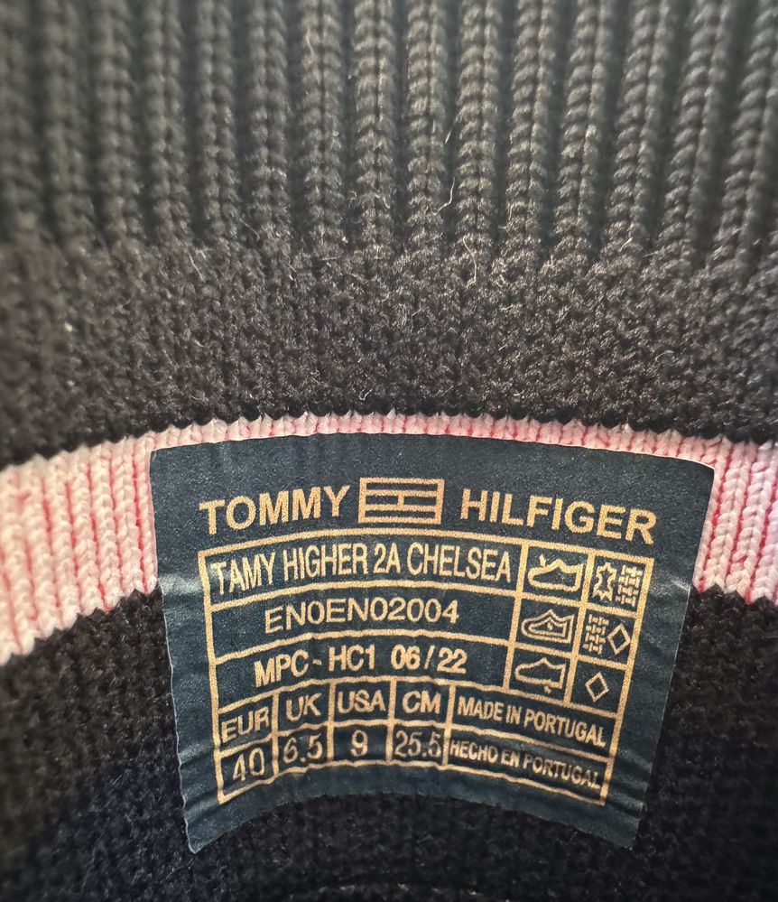 Боти челси Tommy Hilfiger