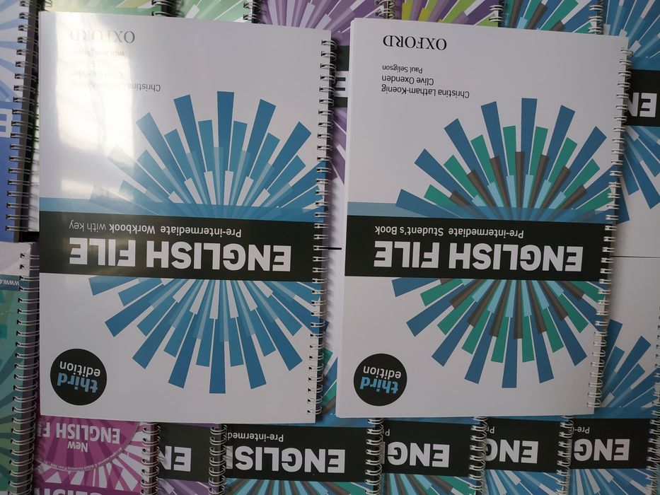 English File 3rd edition, New English File 2 edition все уровни