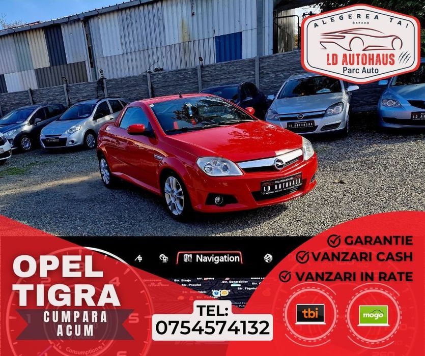 Opel Tigra Cabrio 1.4 Benzină Parc Auto Rate sau Cash