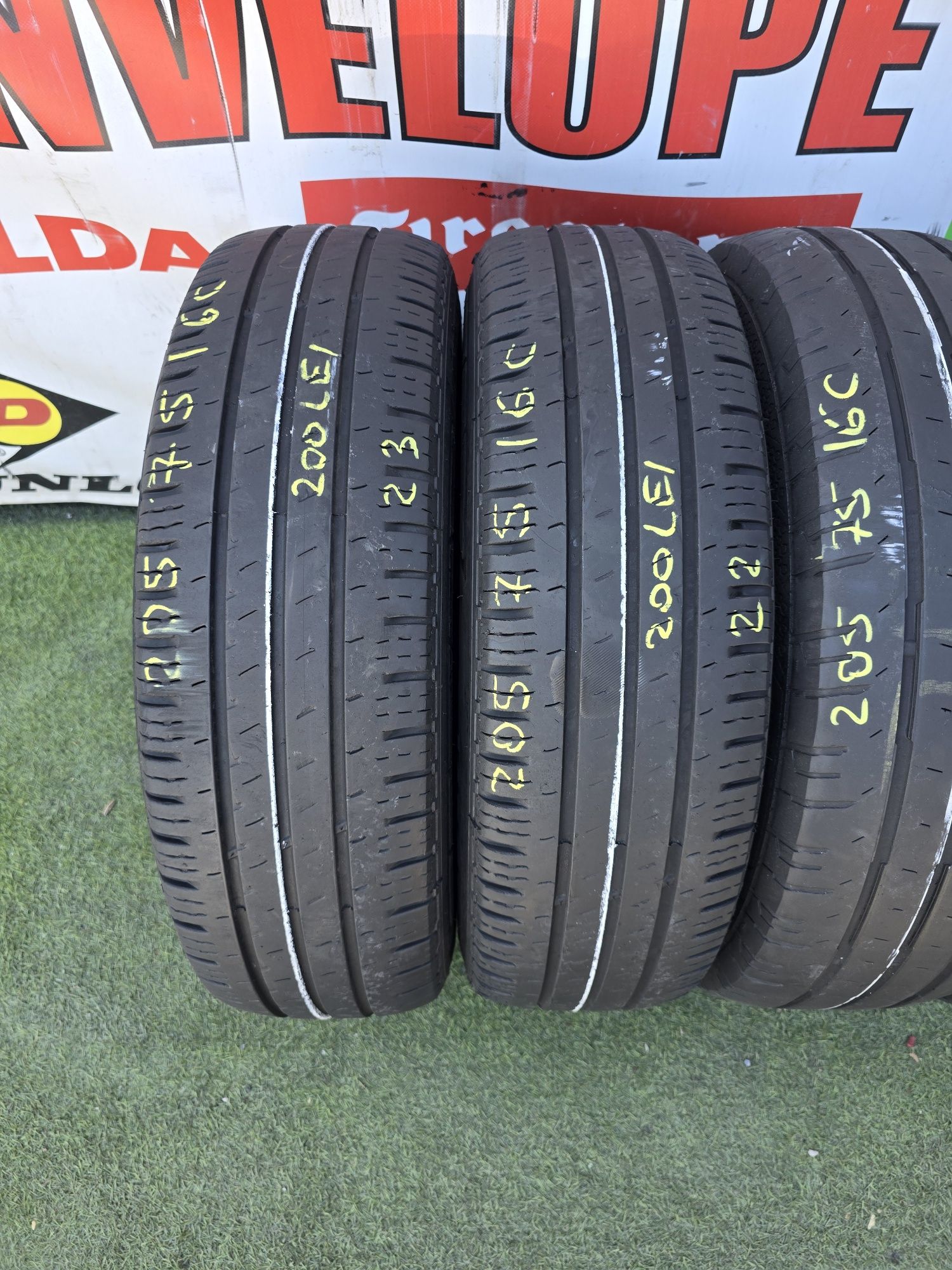 205.75.16c 2x continental 2x hankook